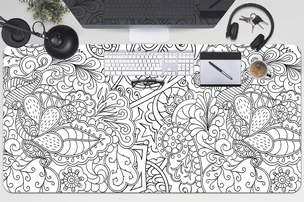 Full desk pad abstract pattern