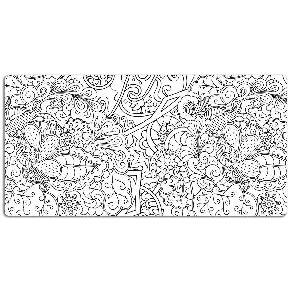 Full desk pad abstract pattern