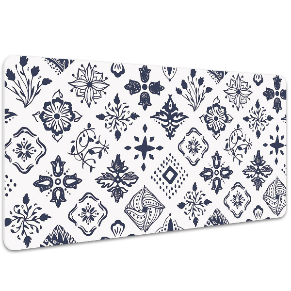 Desk pad Moroccan pattern