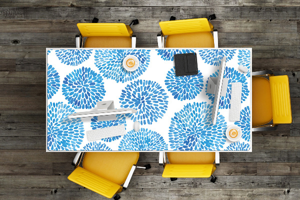 Large desk mat table protector Japanese pattern