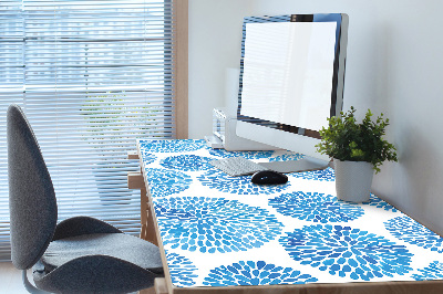 Large desk mat table protector Japanese pattern