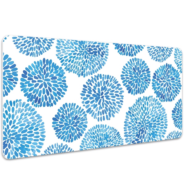 Large desk mat table protector Japanese pattern