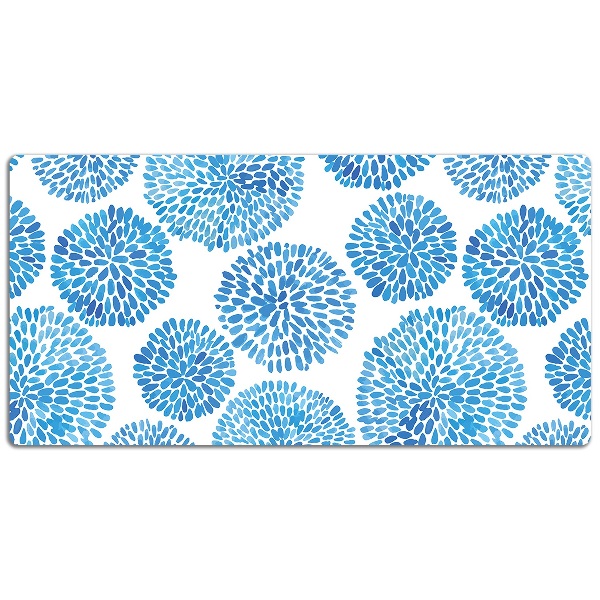Large desk mat table protector Japanese pattern