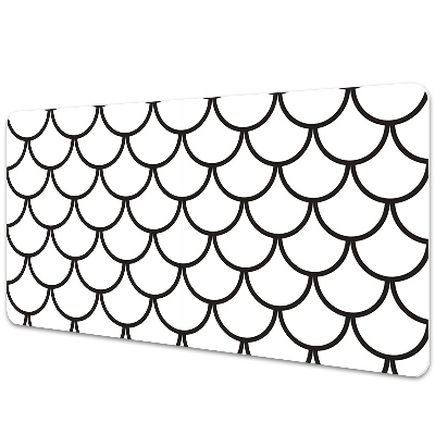 Full desk pad Fish scale pattern