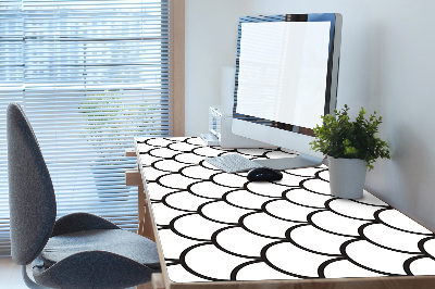 Full desk pad Fish scale pattern