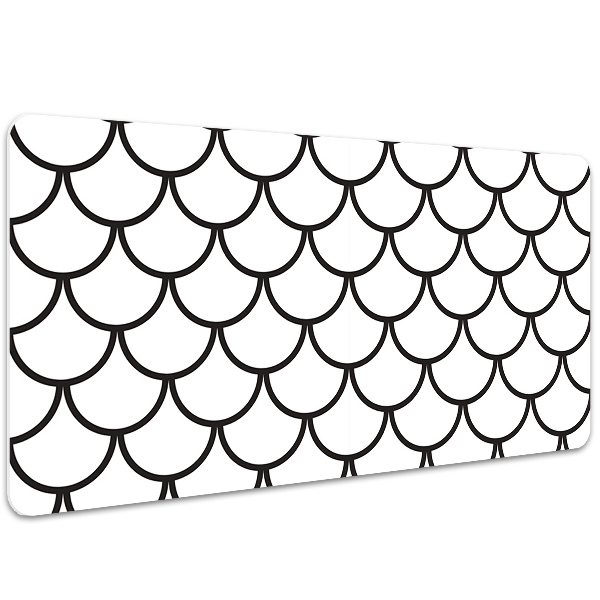 Full desk pad Fish scale pattern