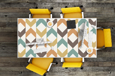 Full desk mat retro shapes