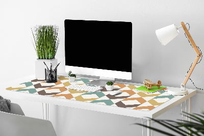 Full desk mat retro shapes