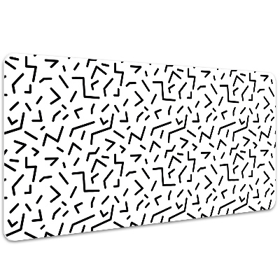 Full desk pad geometric pattern