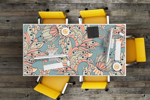 Full desk mat fairytale flowers
