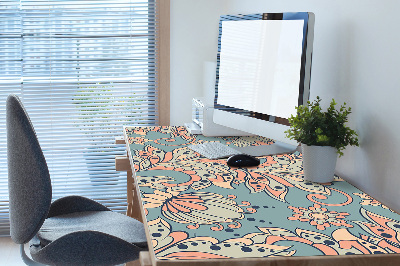 Full desk mat fairytale flowers