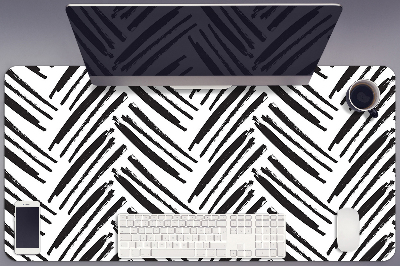 Full desk mat Herringbone pattern