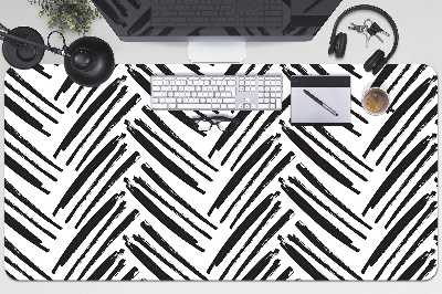 Full desk mat Herringbone pattern