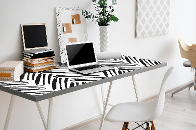 Full desk mat Herringbone pattern