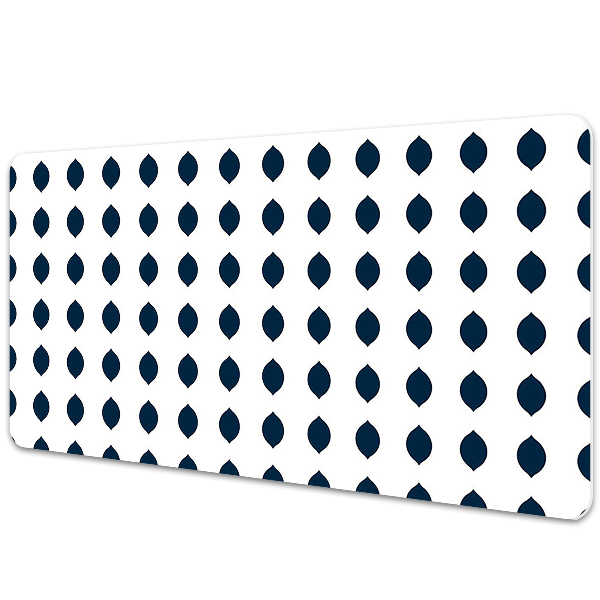 Large desk mat for children lemons