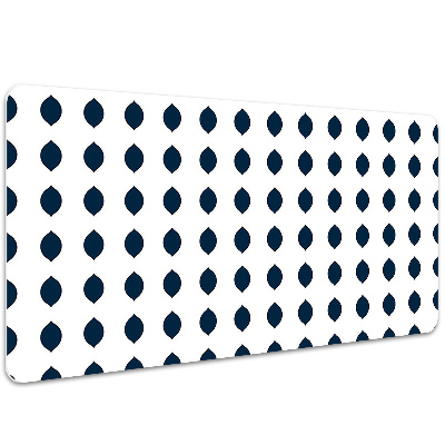 Large desk mat for children lemons