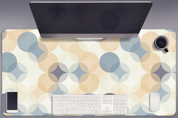 Desk mat Wheels in a retro style