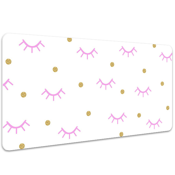 Full desk protector Dots and eyelids
