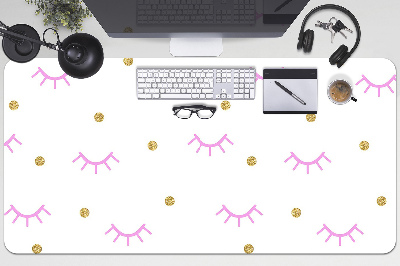 Full desk protector Dots and eyelids