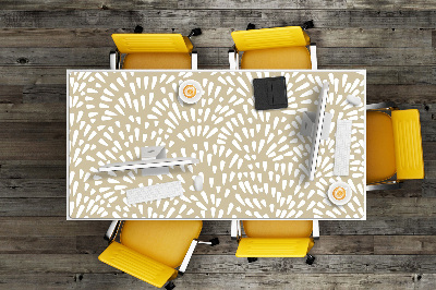 Desk pad Tears Beige Boho