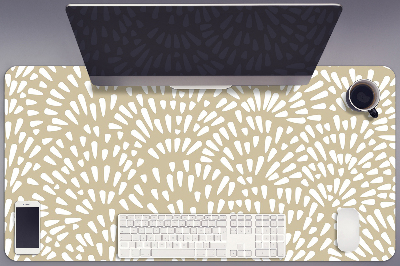 Desk pad Tears Beige Boho