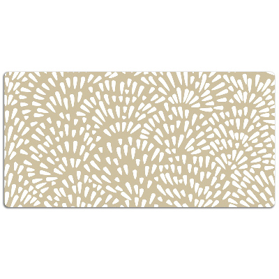 Desk pad Tears Beige Boho