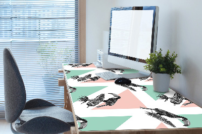 Desk mat Toucan with triangles