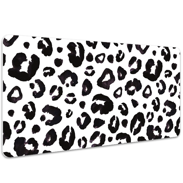 Large desk mat table protector hoof prints