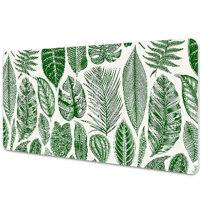 Full desk mat palm leaves