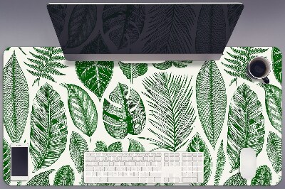 Full desk mat palm leaves