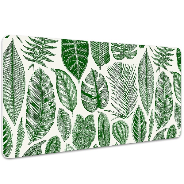 Full desk mat palm leaves
