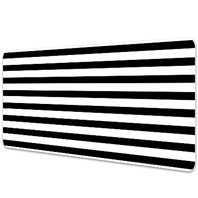 Large desk mat table protector horizontal lines