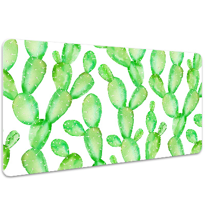 Full desk pad pastel cacti