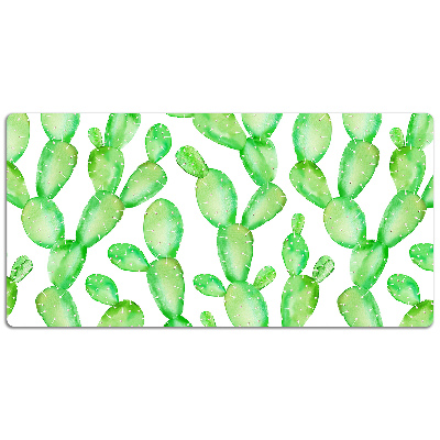 Full desk pad pastel cacti