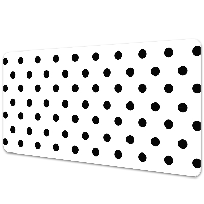 Large desk mat for children dots