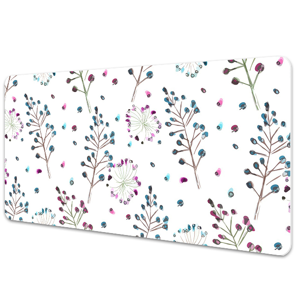 Full desk mat floral theme