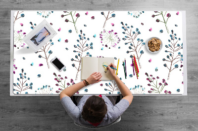 Full desk mat floral theme