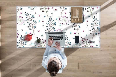 Full desk mat floral theme