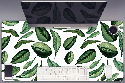 Full desk mat Green leaves