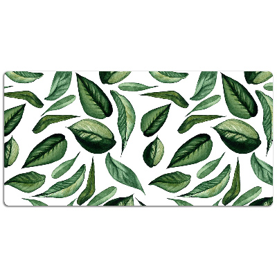 Full desk mat Green leaves