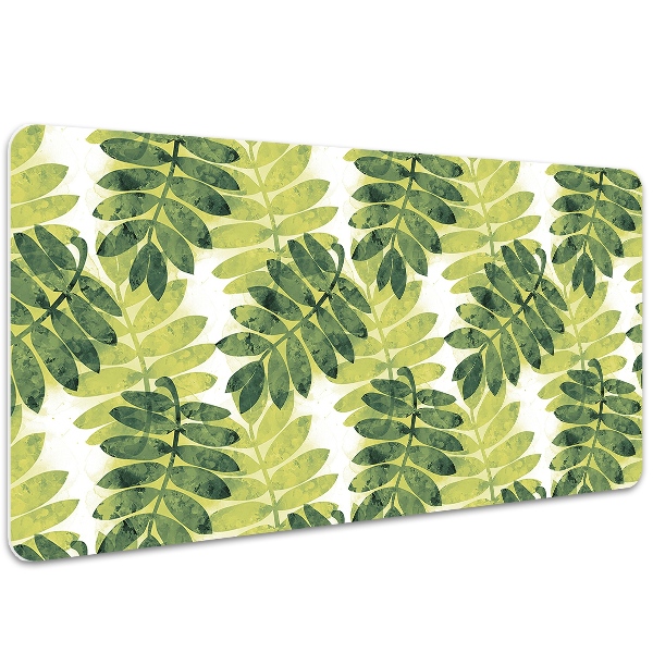 Full desk protector leaves of rowan