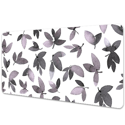 Large desk pad PVC protector Leaves of the trees