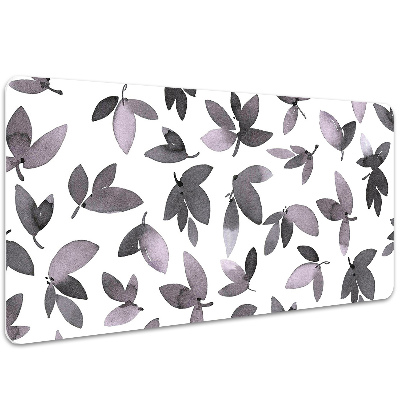 Large desk pad PVC protector Leaves of the trees