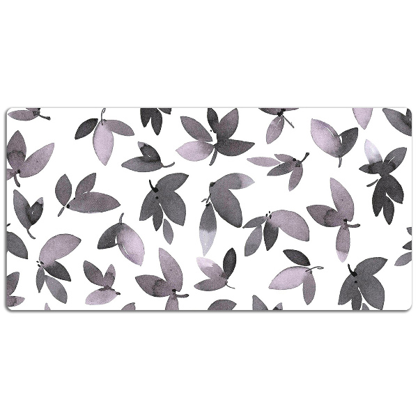 Large desk pad PVC protector Leaves of the trees