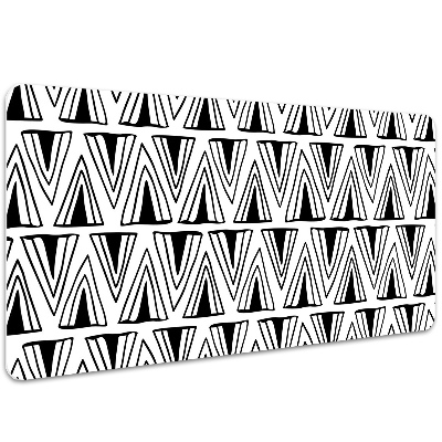 Desk mat Triangles pattern Boho