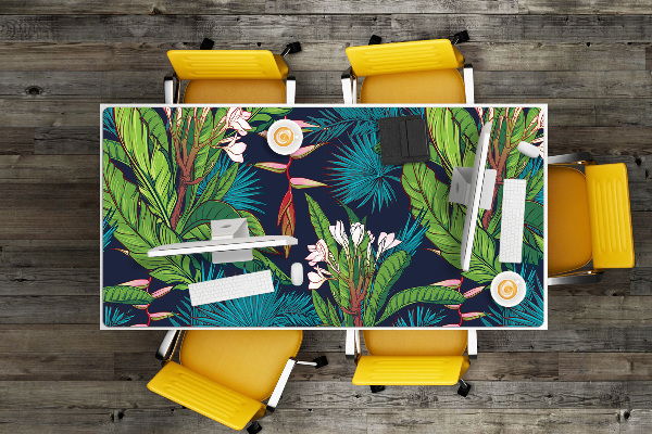 Desk mat exotic jungle