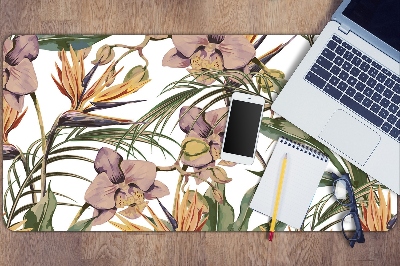 Full desk pad Botanical leaves