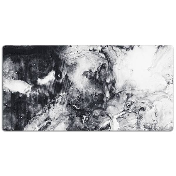 Large desk mat table protector Stains of a paint