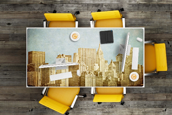 Desk mat Manhattan skyscrapers