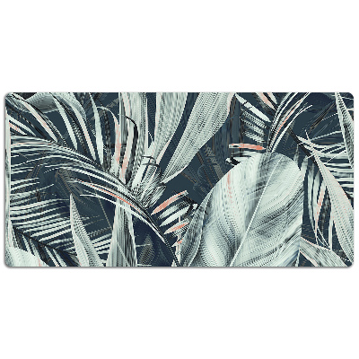 Full desk pad exotic leaves